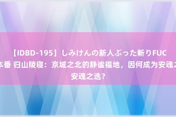 【IDBD-195】しみけんの新人ぶった斬りFUCK 6本番 归山陵寝：京城之北的静谧福地，因何成为安魂之选？